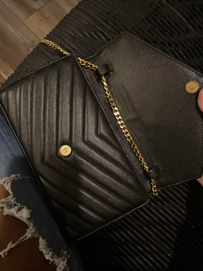 Yves Saint Laurent on Black Crossbody Bag