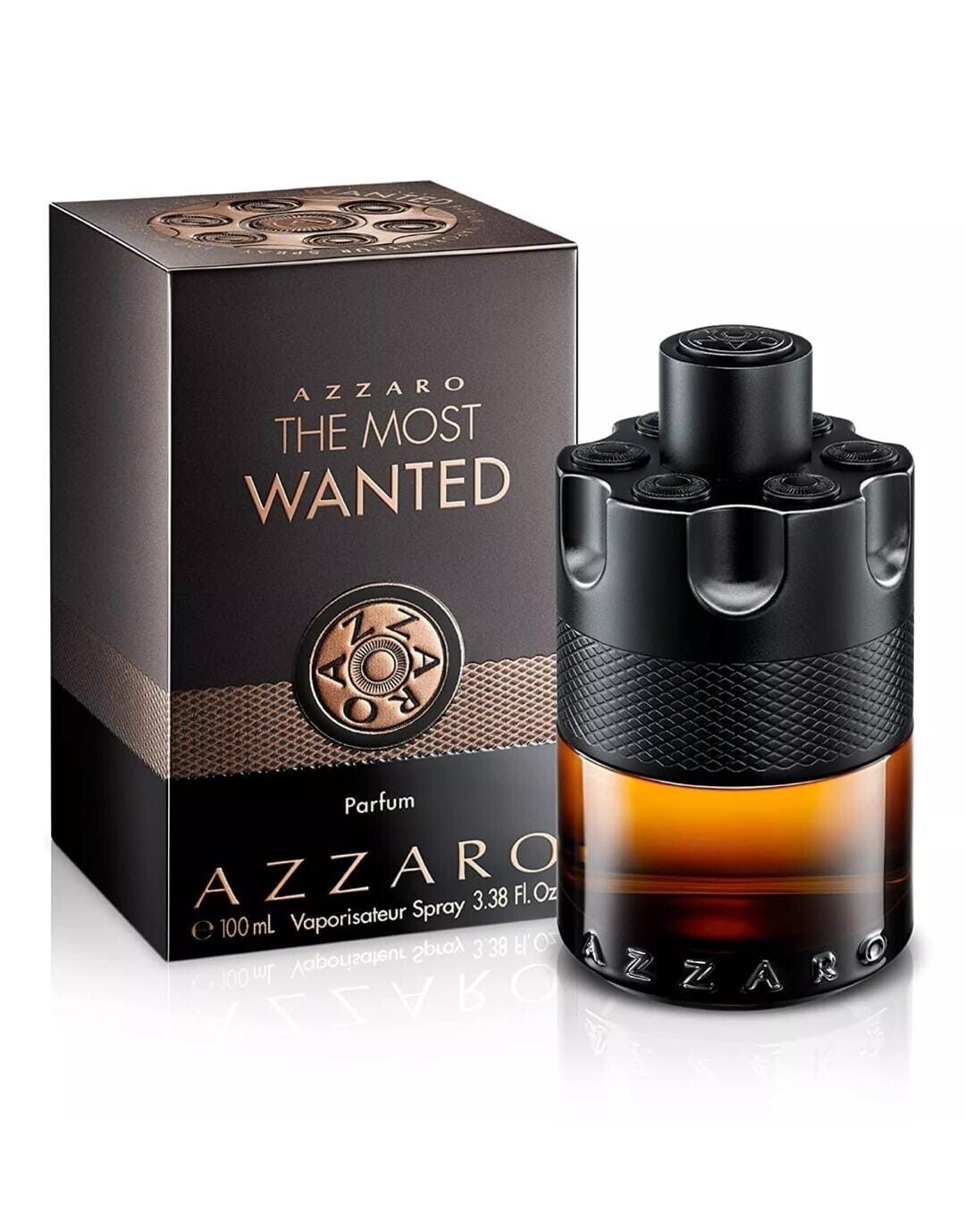 Azzaro The Most Wanted 3.38 oz./ 100 ml. PARFUM Spray for Men New Sealed Box