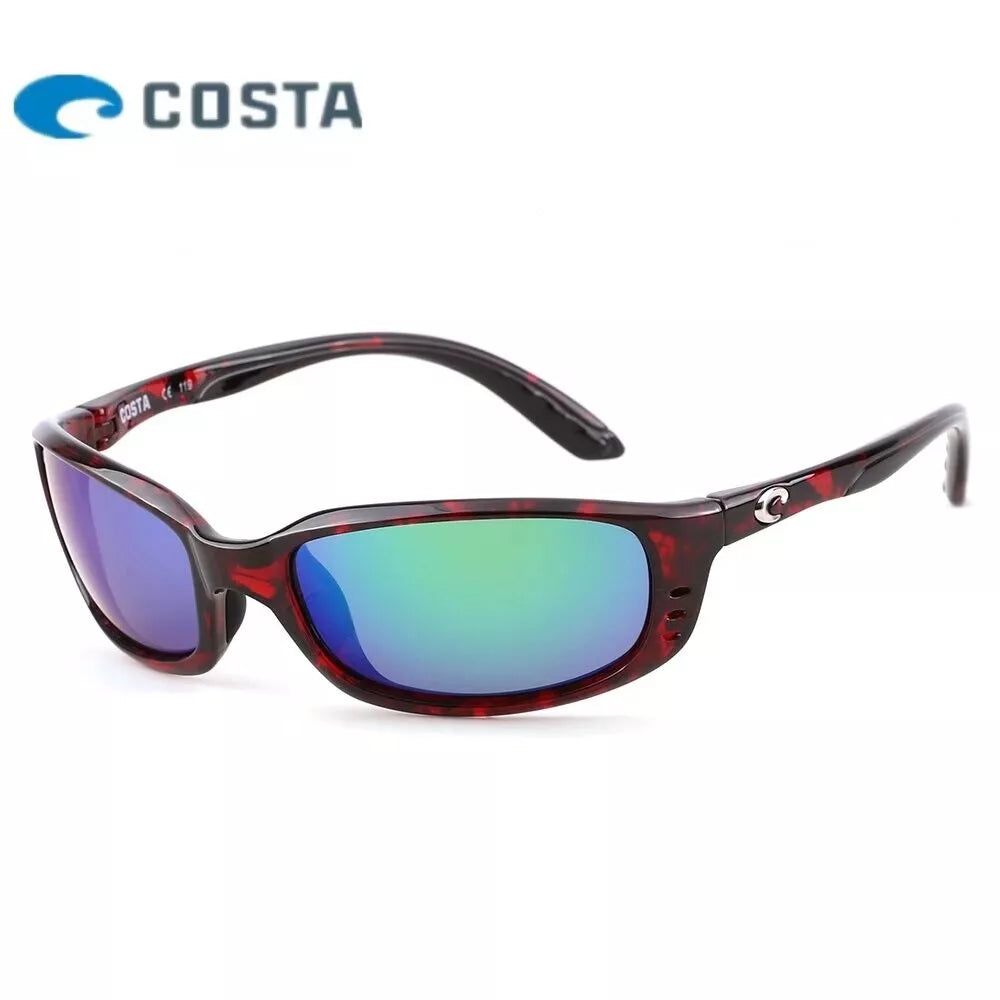 Costa del Mar Brine Tortoise Shell  Mirror Polarized Sunglasses