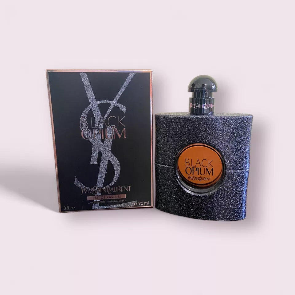 Black Opium By Yves Saint Laurent 3oz Eau De Parfum EDP Spray New