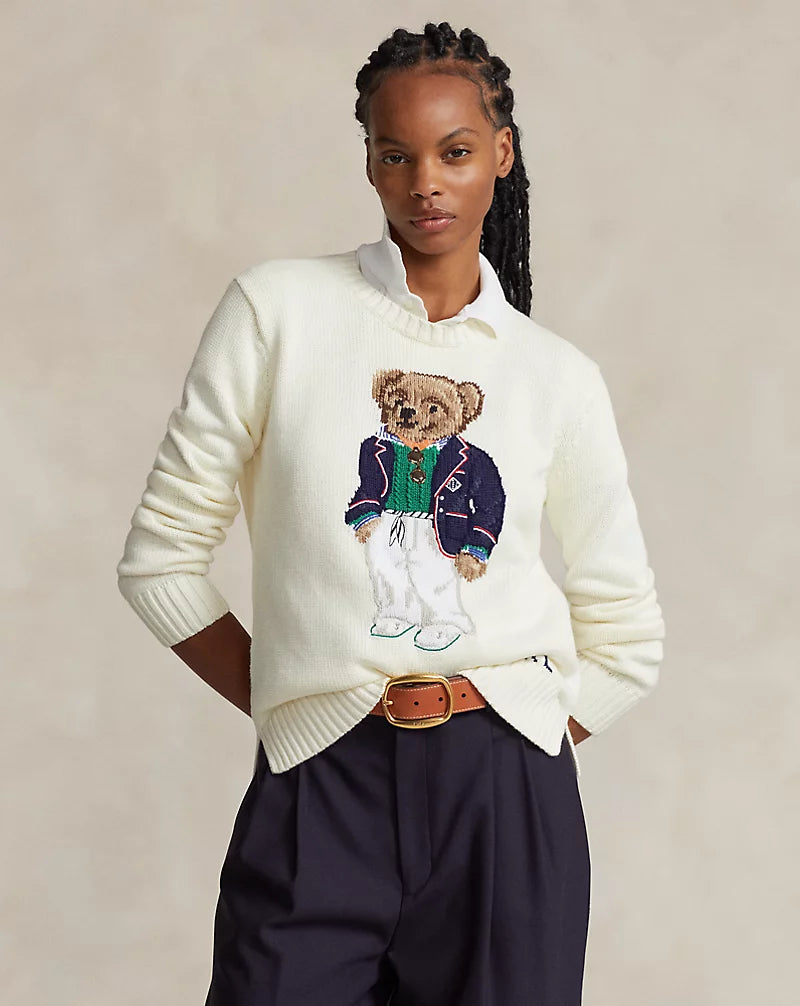 Ralph Lauren Polo Bear cotton sweater Women's