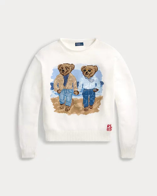 Ralph Lauren Polo Bear cotton sweater Women's