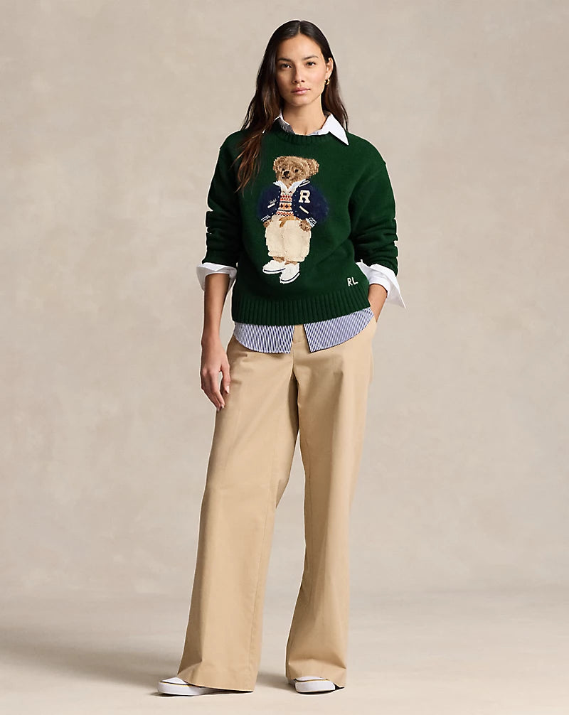 Ralph Lauren Polo Bear cotton sweater Women's