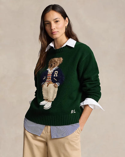 Ralph Lauren Polo Bear cotton sweater Women's