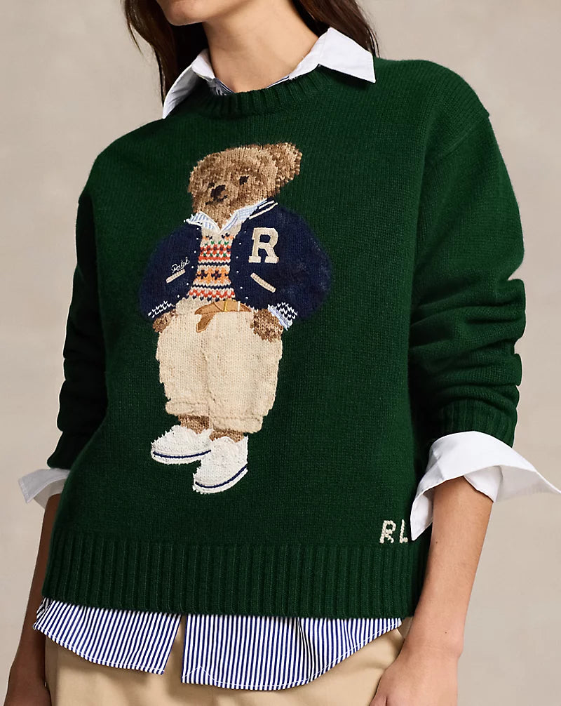 Ralph Lauren Polo Bear cotton sweater Women's