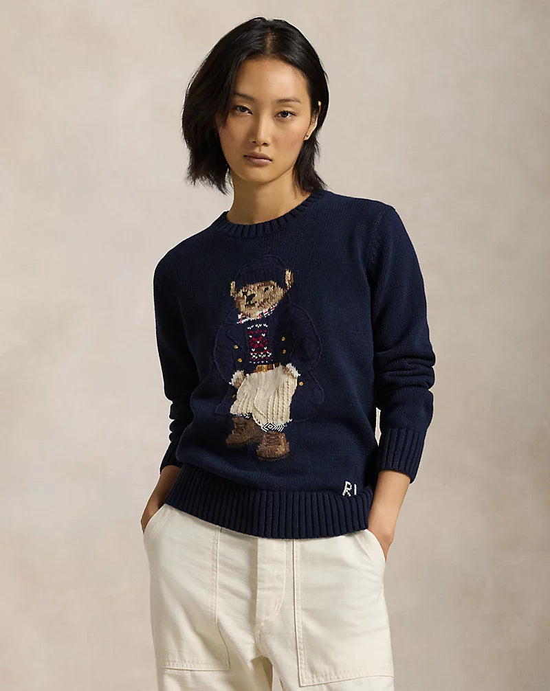 Ralph Lauren Polo Bear cotton sweater Women's