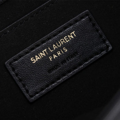 YSL Saint Laurent Le 57 Hobo Bag in Quilted Lambskin Black